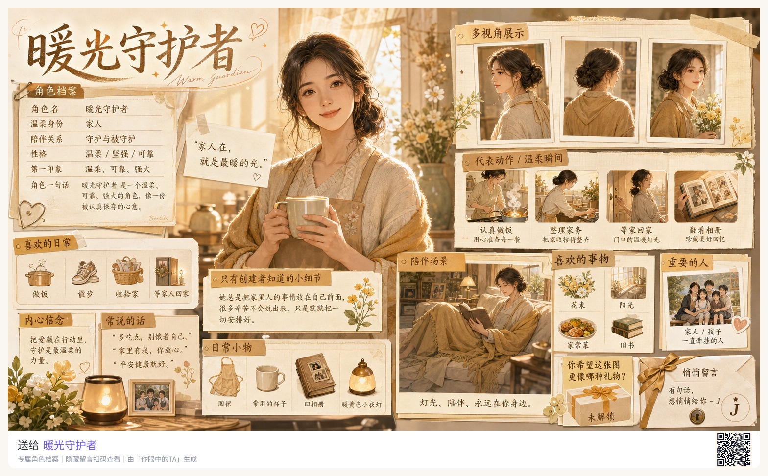 暖光守护者 角色图