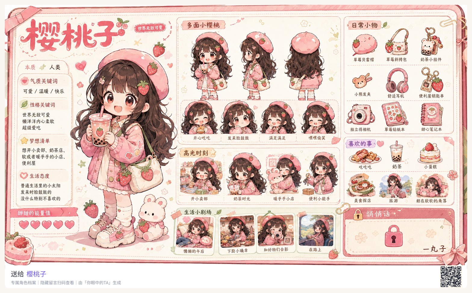 樱桃子 角色图
